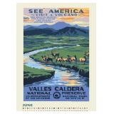 National Parks WPA Oversize Wall Calendar 2026 13.4" x 19" Spiral Bound with Hanger