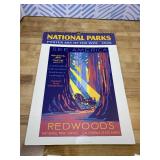 National Parks WPA Oversize Wall Calendar 2026 13.4" x 19" Spiral Bound with Hanger