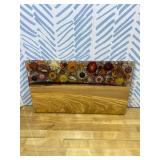 Retails for $114! Handmade Olive Wood Charcuterie Boards with Flowers Preserved, Olive Wood Cutting Board, Housewarming Gifts New Home, Wedding Gifts, Birthday Gifts for Woman