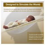3-in-1 Portable Baby Bouncer & Rocker Chair for Newborn to Toddler - 4 Adjustable Recline Positions, Breathable Cotton Fabric, Natural Vibration, Supports Up to 33 lbs (Oatmeal Khaki)
