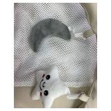 3-in-1 Portable Baby Bouncer & Rocker Chair for Newborn to Toddler - 4 Adjustable Recline Positions, Breathable Cotton Fabric, Natural Vibration, Supports Up to 33 lbs (Oatmeal Khaki)