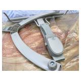 3-in-1 Portable Baby Bouncer & Rocker Chair for Newborn to Toddler - 4 Adjustable Recline Positions, Breathable Cotton Fabric, Natural Vibration, Supports Up to 33 lbs (Oatmeal Khaki)