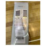 Persilux Zebra Blinds Cordless, Zebra Roller Shades for Windows (48" W x 72" H, White) Light Filtering Day and Night Window Drapes Sheer Shades for Home, Bedroom and Sliding Door Easy to Install