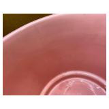 Gepege Pink Indoor Plant Pots for Plants, Large Ceramic Planter with Drainage Hole, 9.6-inch Succulent Orchid Flower Pot - Rainbow Pearl Glaze