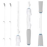 KastKing Centron Lite Twin Tip Fishing Rods, IM6 Graphite Blanks, Twin Tip Fishing Rods, Stainless Steel Guides with Ceramic Rings, Split or Full Rear EVA Handle Design, Drop Shot Hook Keeper