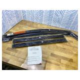 Voron Glass in-Channel Extra Durable Rain Guards for Trucks Ford Ranger 2019-2023 SuperCrew, Window Deflectors, Vent Window Visors, 4 Pieces - 220160