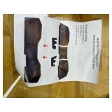 Rear Under Seat Concealed Storage Compartment Compatible, Second Row Underseat Large Capacity Organizer Interior Accessories, Black