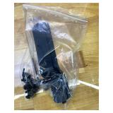 Rear Under Seat Concealed Storage Compartment Compatible, Second Row Underseat Large Capacity Organizer Interior Accessories, Black