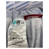 Momcozy Pregnancy Pillows for Sleeping, U Shaped Full Body Maternity Pillow with Removable Cover - Support for Back, Legs, Belly, HIPS for Pregnant Women, 57 Inch Pregnancy Pillow for Women, Grey