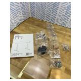 Retails for $140! Veken 55 Inch, Height Adjustable Sit Stand Up, Wood Desktop, Work Home Office Computer PC Table, Tall Standup Workstation, Gaming Writing Study Bedroom Rising Desks, Brown