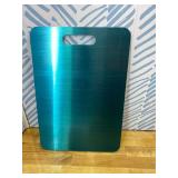 Titanium Cutting Board - 100% Pure Titanium Cutting Boards for Kitchen, Food Grade 304 Stainless Steel Cutting Board Set for Meat Fruit & Vegetable (15.4 * 11Inch)