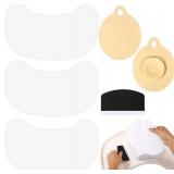 High Chair Tray Sticker Set for Stokke Tripp Trapp, Non-Slip Tray Accessories Suction Stickers with Suction Cups and Scraper for High Chair Plates Bowls and Toys Fixation