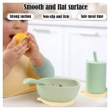 High Chair Tray Sticker Set for Stokke Tripp Trapp, Non-Slip Tray Accessories Suction Stickers with Suction Cups and Scraper for High Chair Plates Bowls and Toys Fixation