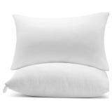 Bed Pillows Queen Size Set of 2, 30x20 Inches Soft and Supportive Down Alternative Pillows for Sleeping, Hotel Collection Fluffy Pillows for Side and Back Sleepers