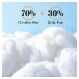 Bed Pillows Queen Size Set of 2, 30x20 Inches Soft and Supportive Down Alternative Pillows for Sleeping, Hotel Collection Fluffy Pillows for Side and Back Sleepers