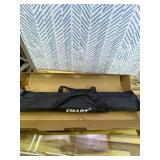 EMART Backdrop Stand 10x7ft(WxH) Photo Studio Adjustable Background Stand Support kit with 2 Crossbars, 8 Clamps, 2 Sandbags and Carry Bag for Parties, Events Decoration, Wedding, Photography