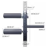 Leg Extension Rack Attachment for Makes The Legs More Fixed, Leg Extension Attachment for Adjustable Leg Extension and Curl Machine Squat Rack Attachment