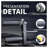 Leg Extension Rack Attachment for Makes The Legs More Fixed, Leg Extension Attachment for Adjustable Leg Extension and Curl Machine Squat Rack Attachment