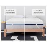 Retails for $421! Helix GlacioTex Premium Mattress Topper - Luxury Plush, King