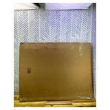 Black Glass 3-1 Monthly Dry Erase Calendar Whiteboard for Wall,24"x 36",Frameless Mounting,Office/School/Home, Frameless Large Planner White Board