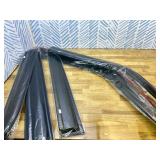 Retails for $109! Window Rain Barrier for 2024 2025 Toyota Land Cruiser 250&1958 Prado LC250 Side Window Deflector Ventilation Wider Rain Brow Decorative Cover Exterior Kits Blacked Out Tuning Accesso