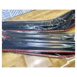 Retails for $109! Window Rain Barrier for 2024 2025 Toyota Land Cruiser 250&1958 Prado LC250 Side Window Deflector Ventilation Wider Rain Brow Decorative Cover Exterior Kits Blacked Out Tuning Accesso