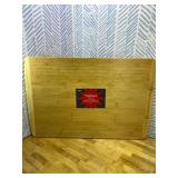 Retails for $150! Totally Bamboo 36" x 24" Bamboo Wood XXL Cutting Board, Stove Top Cover or Over the Sink Chopping Block, Noodle Board and Giant Charcuterie Serving Tray