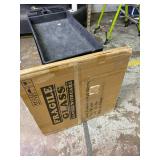 Retails for $110! KOCUUY Beveled Mirror, 30x30 Inch Square Frameless Bathroom Mirror for Over Sink, Upgraded Shatterproof Beveled Unframed Design Mirror for Bathroom, Bedroom, Entryway, Hang Horizonta