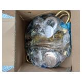 Retails for $122! ALSO GO Round Chafing Dishes for Buffet 4 Pack, 6QT Chafing Dishes Buffet Set Gold, Catering Food Warmer for Parties Buffet with Full Size Chafing Pans, Stainless Steel Warming Trays