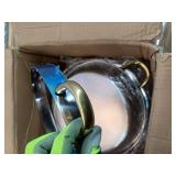 Retails for $122! ALSO GO Round Chafing Dishes for Buffet 4 Pack, 6QT Chafing Dishes Buffet Set Gold, Catering Food Warmer for Parties Buffet with Full Size Chafing Pans, Stainless Steel Warming Trays