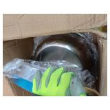 Retails for $122! ALSO GO Round Chafing Dishes for Buffet 4 Pack, 6QT Chafing Dishes Buffet Set Gold, Catering Food Warmer for Parties Buffet with Full Size Chafing Pans, Stainless Steel Warming Trays