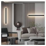 Retails for $130! 2 Pack 39.4Inch Long Outdoor Lights 4000K Dimmable Exterior Wall Mount Lighting Modern Outdoor Light IP65 Waterproof for Garage Porch