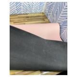 Pink Bath Mat, Bathroom Rugs Non Slip Washable Thin Absorbent Quick Dry Bath Mat Fits Under Door Bathroom Floor Mat Perfect for Bath, Shower, or Sink 16"x24" Pink