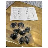 Finnhomy Heavy Duty 8 Tier Wire Shelving with Wheels 18x18x72.8-inches 8 Shelves Storage Rack Thicken Steel Tube, Pantry Shelves for Storage, Adjustable Shelving Unit, NSF Certified, Chrome