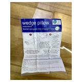 Wedge Pillow Headboard, 3PCS Orthopedic Bed Wedge Pillow Set for After Surgery, Adjustable Pillow Wedge for Acid Reflux & Back Pain Relief, Sleeping, Back Pillow for Bed Sitting Up, White/Grey