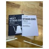 Retails for $180! Fellow Stagg EKG Pro Electric Gooseneck Kettle - Pour-Over Coffee and Tea, Quick Heating, Precise Temperature Control, Scheduling, Built-in Brew Timer, Matte White, 0.9 Liter