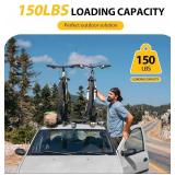 Rockland Universal Roof Rack Cross Bars,150 LBS Capacity, Adjustable Aluminum Cargo Carrier for SUV/Car, Easy Installation, Weather-Resistant, Fits Most Side Rails for Luggage, Bikes, and Gears