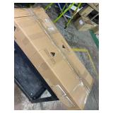 Retails for $180! 16-Light Globe Sputnik Chandelier, Mid Century Modern Light Fixture Over Table, Brass Gold Linear Chandeliers for Dining Room and Kitchen Island (Milk White Glass Bubble Shades, 40 I