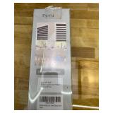 Persilux Cordless Zebra Blinds for Windows (45" W X 64" H, White) Free-Stop Roller Windows Shades Dual Layer Light Control for Day and Night, Light Filtering Sheer Shades for Home, Easy to Install