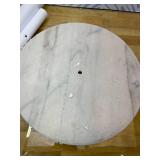 HOMEFORT Coat Rack Stand, Freestanding Coat Tree with Natural Marble Base, Metal Hall Tree with 12 Hooks for Hanging Hat, Clothes, Bag, Entryway Storage Organizer, White