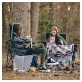 SUNNYFEEL XXL Oversized Camping Chair Heavy Duty 500 LBS for Big Tall People Above 6