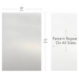 Artscape Etched Glass Large | Window Privacy Film Textured Glass Pattern | Non-Adhesive & UV Protection | Easy to Apply & Removable | 36 x 72 Inches