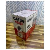 Retails for $109! Cmple - Cat5e Plenum Cable 1000ft, CMP, White, 350MHz Gigabit Ethernet Solid Network Internet Bulk UTP