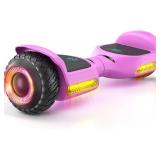 Retails for $125! Gyroor Self Balancing Scooter New G13 All Terrain Balancing Scooter with LED Lights, Self Balancing Off Road with Bluetooth for Kids ages 6-12 and Adults