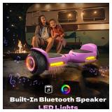 Retails for $125! Gyroor Self Balancing Scooter New G13 All Terrain Balancing Scooter with LED Lights, Self Balancing Off Road with Bluetooth for Kids ages 6-12 and Adults