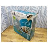 Comfort Zone 16-Inch Wall Mount Fan with Remote Control Quiet 3-Speed Oscillating Indoor Fan with 90 Wide-Angle Airflow, Timer & Sleep Modes Space-Saving Wall Fan for Bedroom, Home Gym & Office