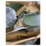 Retails for $200! Kitchen Academy Pots and Pans Set Nonstick, 30 Pieces Induction Kitchen Cookware and Bakeware Sets, Green Granite Coating Cooking Pans Set