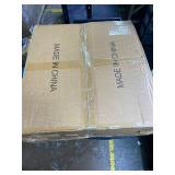 Retails for $120! Foldable Wooden Baby Playpen with Gate, Wood Baby Play Pen Play Yard with Educational Abacus, Alphabet Board, Shape Color Board & Child Proof Lock, Wood Playpen for Babies and Toddle