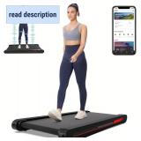 Retails for $190! Sperax Walking Treadmill Pad with APP, 3 in 1 Under Desk Treadmill, 400W Low Noise Walking Vibration Pad with Remote Control,Portable Treadmills for Home Office