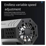 130000RPM Jet Fan Powerful Brushless Motor Ducted Turbofan High Power Violent Turbo Fan Tools